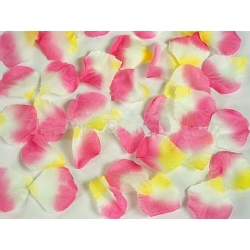 Konfetti sypane (biało-różowo-kremowe płatki róż)
